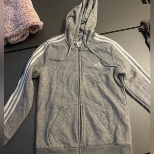 Long sleeve zip up hoodie
